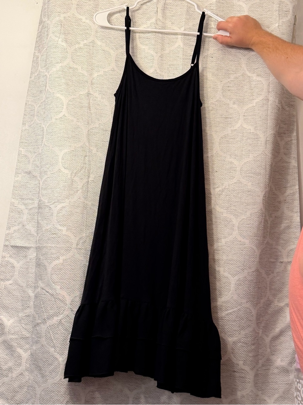 Matilda Jane ruffle-hem slip maxi dress